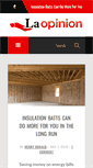 Mobile Screenshot of laopinion.info